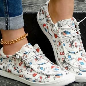 Cat in the hat cartoon loafers 8